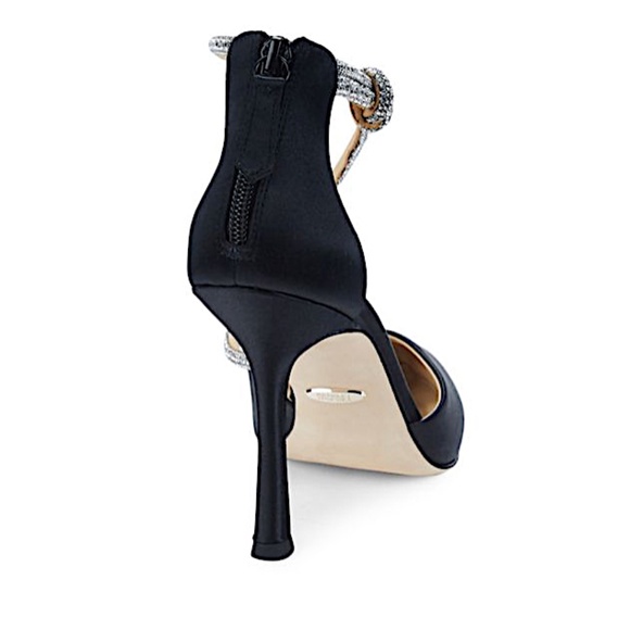 BADGLEY MISCHKA Nori Embellished Silk Pumps - Picture 3 of 7